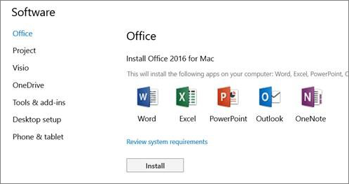 microsoft office 2016 for mac for students